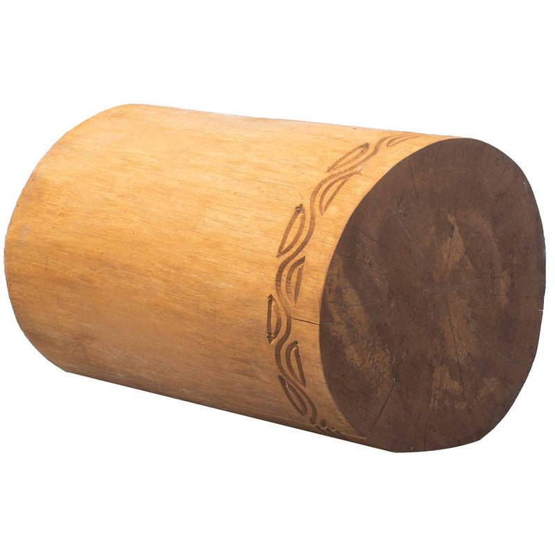 Tribal Stool / Table - Albasia - Natural product image