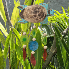 Aqua Turtle Carving and Copis Drop product image 5