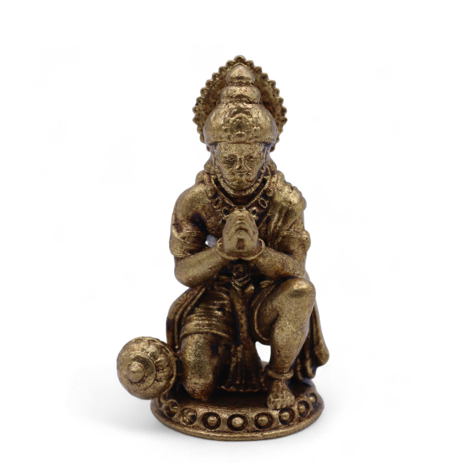 Brass Miniature Gods - Hanuman (30gms) - 36mm product image
