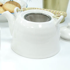 Herbal Teapot Set - Classic White product image 3