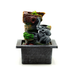 Tabletop Water Feature - 20cm - Elephant in Love product image 2