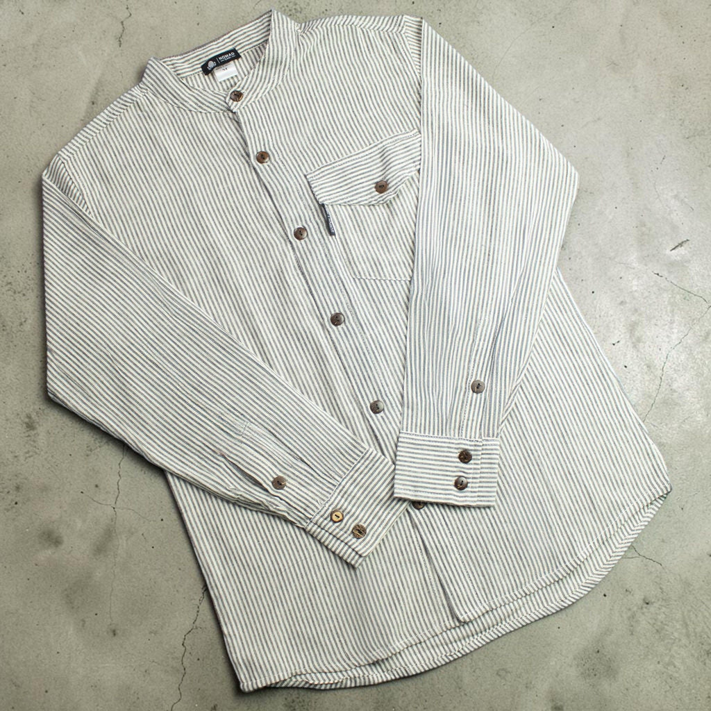 Nomad Sari Grandad Shirt - Grey Stone - Medium product image 2