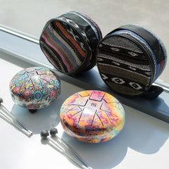 Small Hapi Drum Multi Coloured- 13x9cm product image