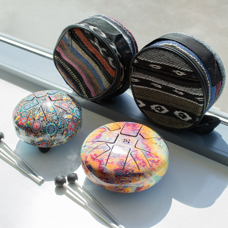 Small Hapi Drum Multi Coloured- 13x9cm product image