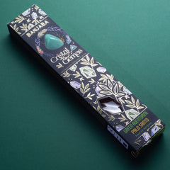 Banjara Cristal Gemas Incense Sticks - Green Aventurine Palo Santo