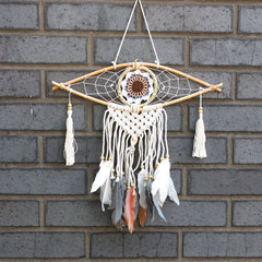 Protection Dream Catcher - Sm Macrame Evil Eye product image