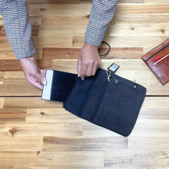 Stonewash Tablet Pouch - Charcoal product image 5