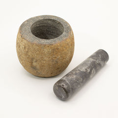 Natural Riverstone Decorative Pestle & Mortar- Small (aprox 9x7cm) product image 2