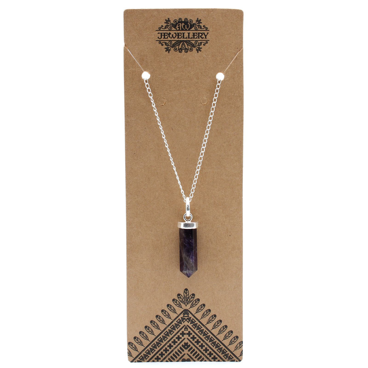 Gemstone Classic Point Pendant - Amethyst product image 2