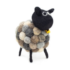 Little Felt Sheep - Multi Greys product image 5