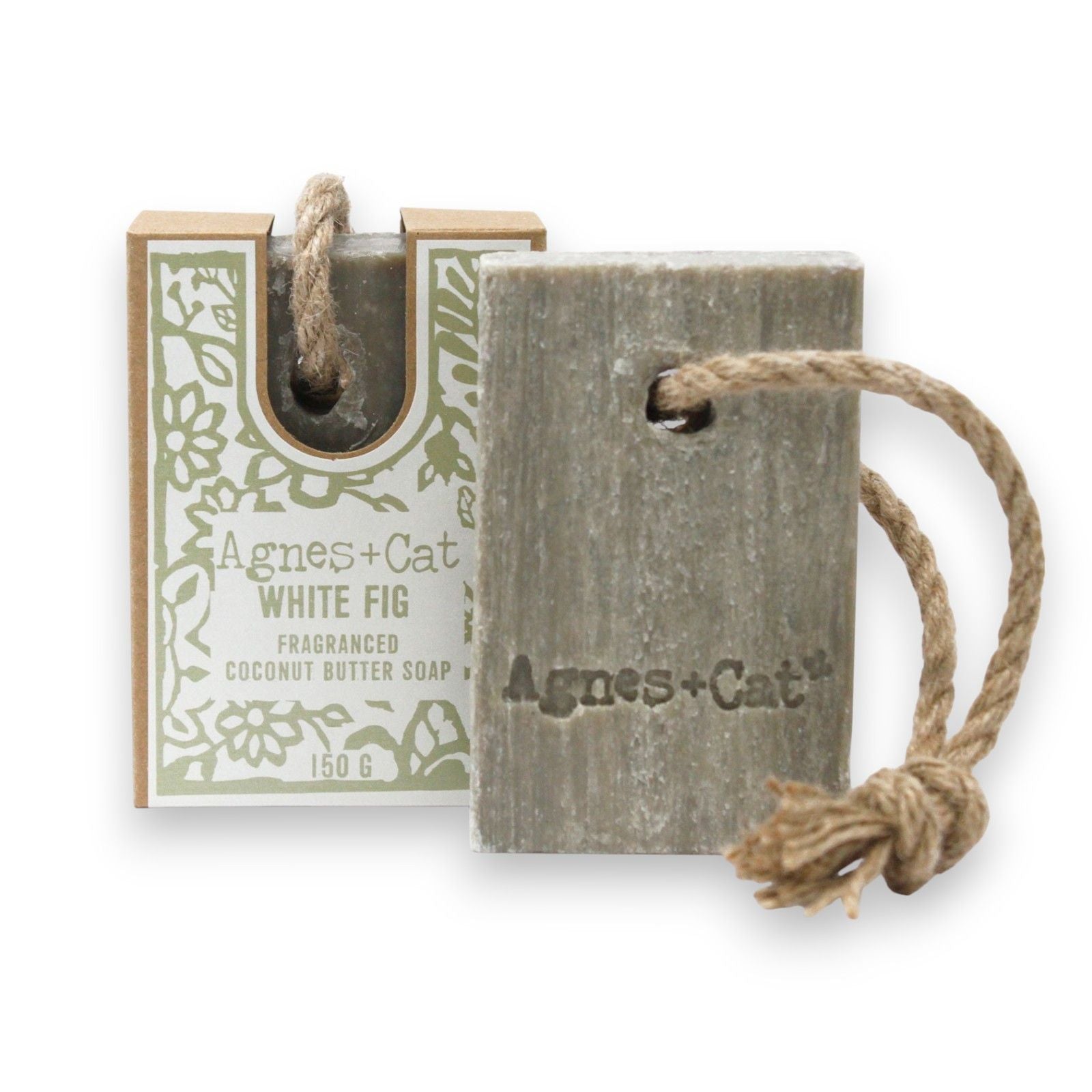 Agnes + Cat Soap On A Rope - White Fig product image
