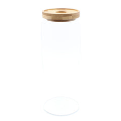 Cottage Bamboo Glass Jar - 20cm product image 7
