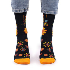 Hop Hare Bamboo Socks S/M - Mandala Flowers product image 2