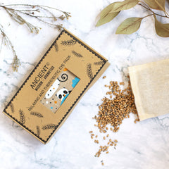 Lavender Natural Cotton and Juco Eye Pillow in Gift Box - Sleepy Panda product image 7