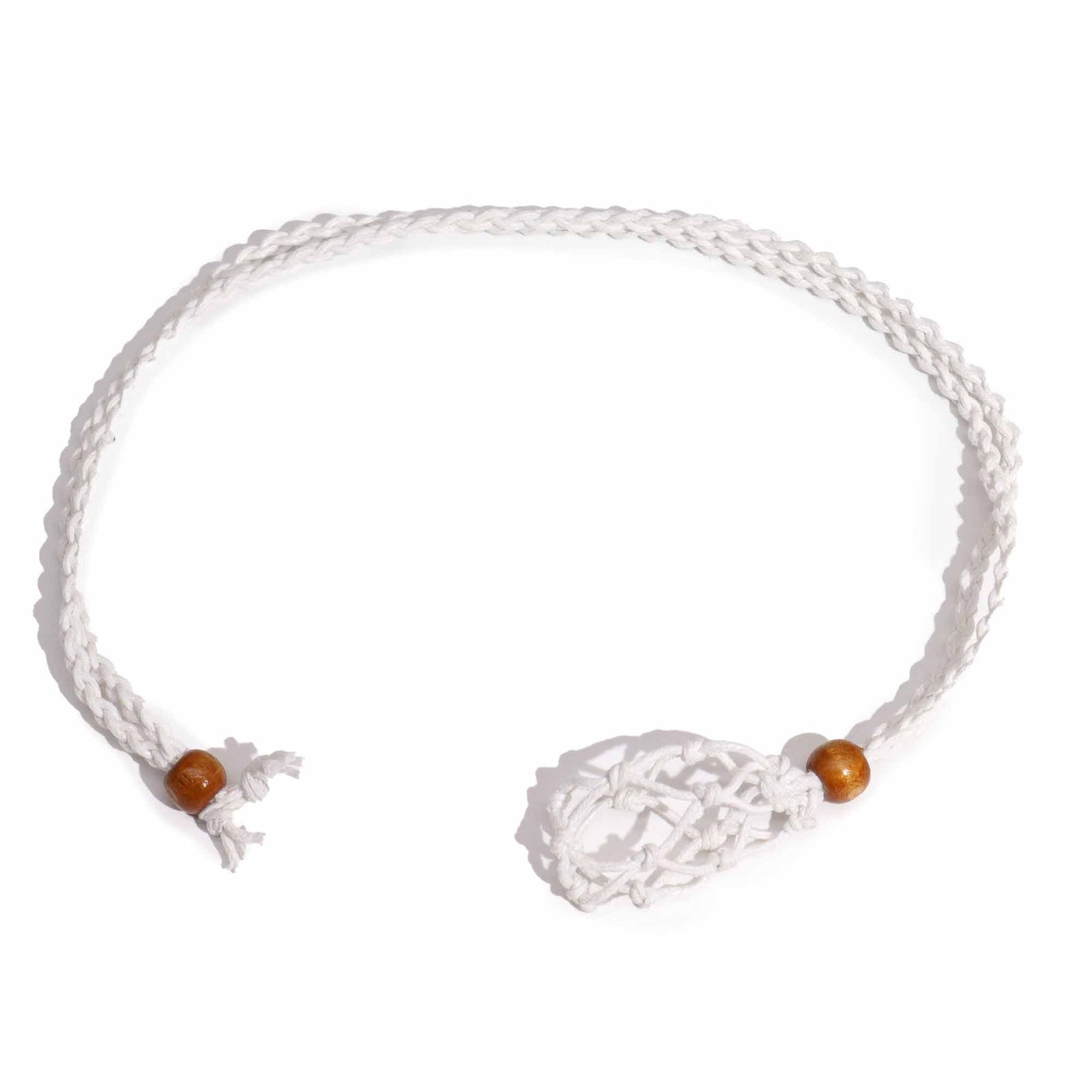 Gemstone Necklace Cord - White product image