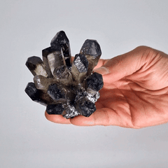 Crafted Quartz Cluster - Smoky Ghost Quartz product image 2