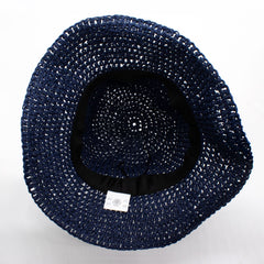 Nomad Sari Floppy Straw Sun Hat - Navy Blue product image 4