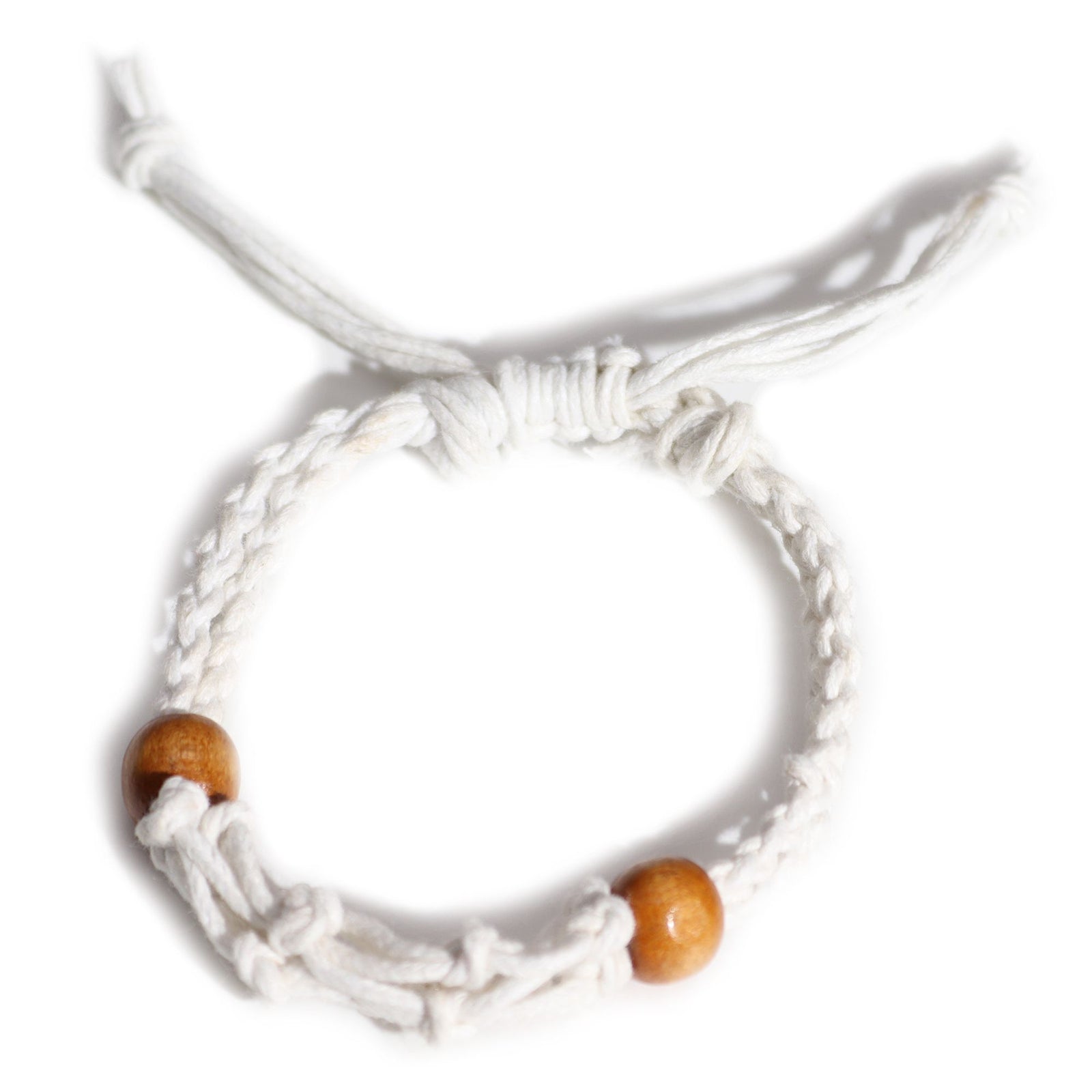 Gemstone Bracelet Cord - White product image