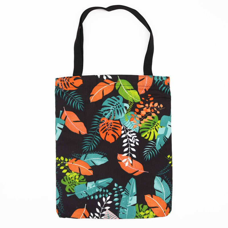 Classic Tote Zipper Bag (Dark Tropical Motiff) 40x34cm product image