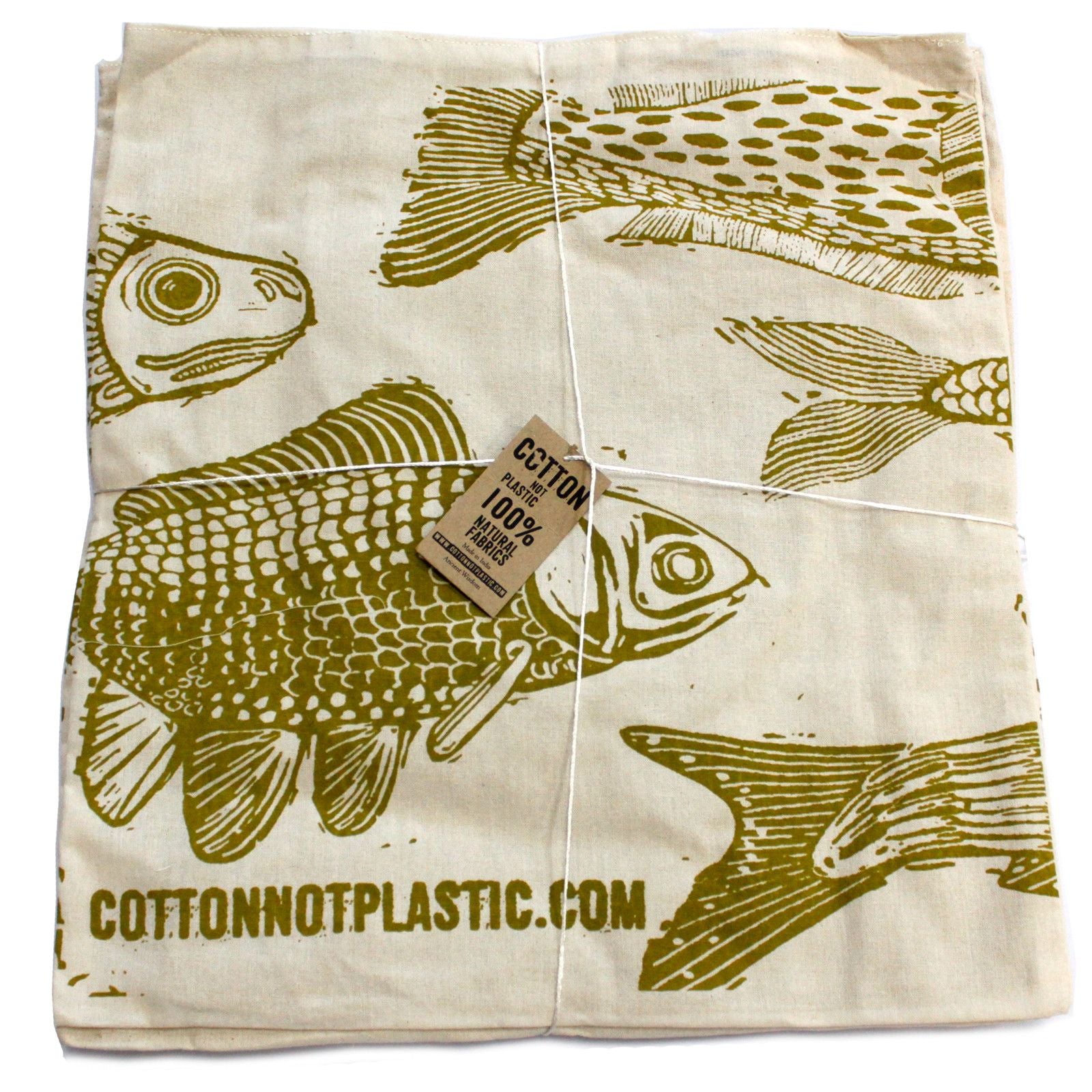 Lrg 2x4oz Reversable Cotton Bag 38x42cm - (2 designs) product image
