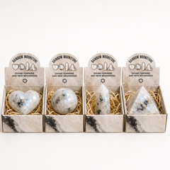 Four Gemstone Shapes - Rainbow Moonstone product image