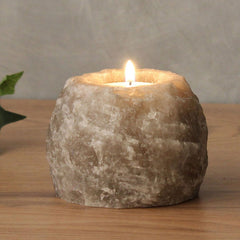 Grey Salt Candle Holder 600-800g product image 2