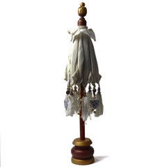 Bali Home Decor Parasol - Canvas - Natural- 40cm product image 2