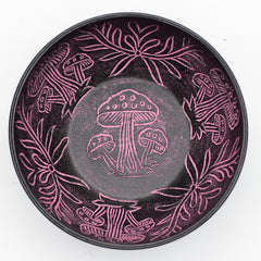 Aluminum Singing Bowl - Magic Mushroom - Pink (20cm) product image 2