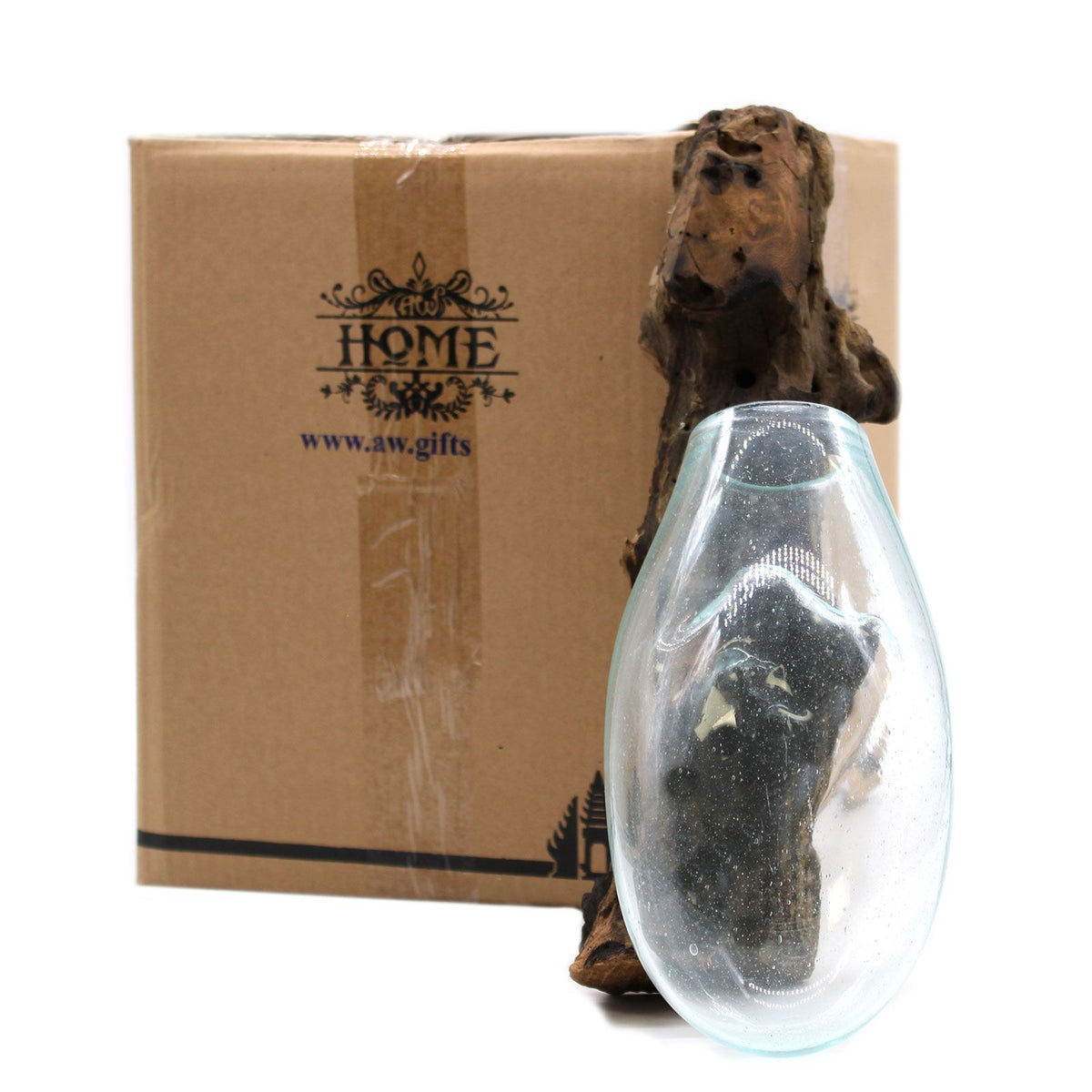 Molten Glass on Wood - Hanging Bowl product image 3