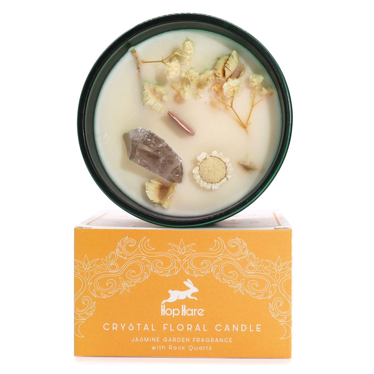 Hop Hare Crystal Magic Flower Candle - The Lion product image