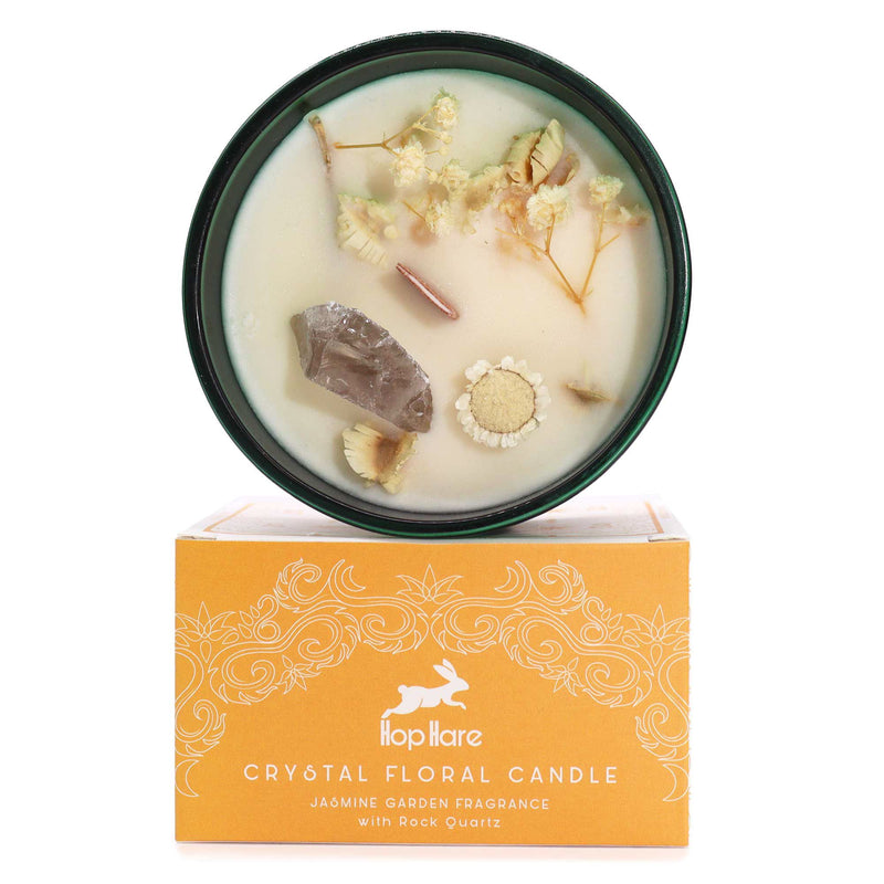 Hop Hare Crystal Magic Flower Candle - The Lion product image