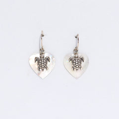 Shell & Silver Earrings - Sea Turtle - MOP product image 6