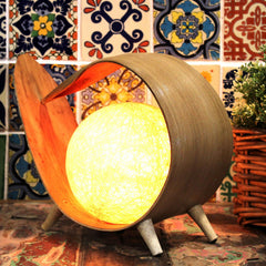 Natural Coconut Lamp - Natural Wrapover product image 2