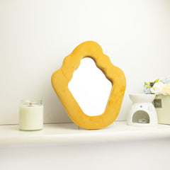 Soft Squiggly Mirror – Flame – Marigold (23x27.5x2.3cm) product image 4