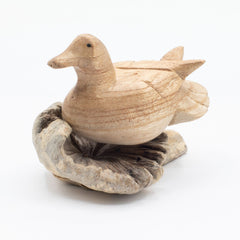 Handmade Parasite Wood Art Carving - Wild Duck Resting product image 2