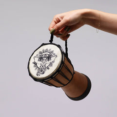 Elephant Wide Top Djembe Drum - 20cm product image 5