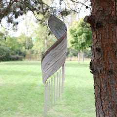 Coconut Leaf Wind Chimes - Whitewash product image 3
