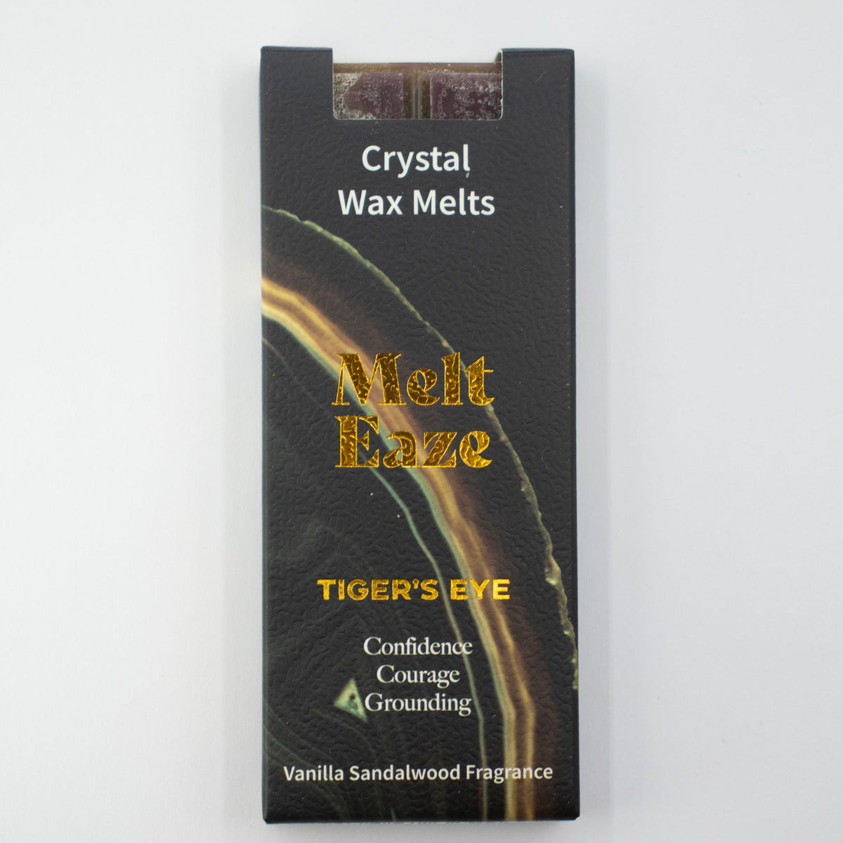MeltEaze Wax Melts 50g - Tigereye Strength - Vanilla Sandalwood product image 2