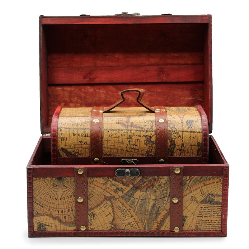 Old Map Chest - Set of 3 product image