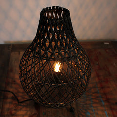 Rattan Table Lamps - Black product image 6