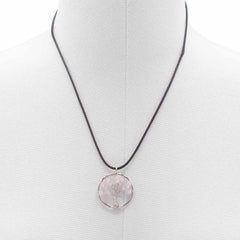 Tree of Life Pendant - Rose Quartz product image 4