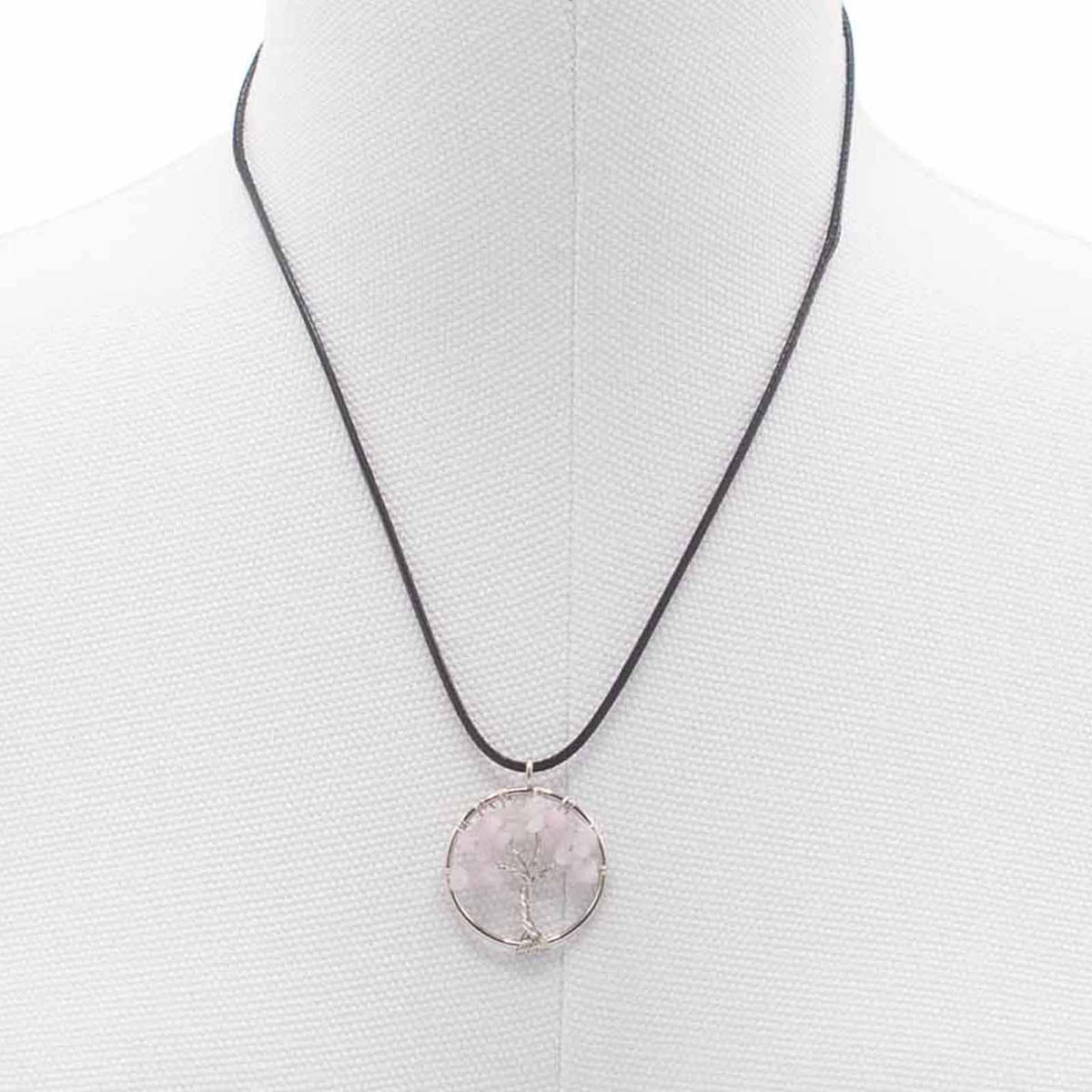 Tree of Life Pendant - Rose Quartz product image 4