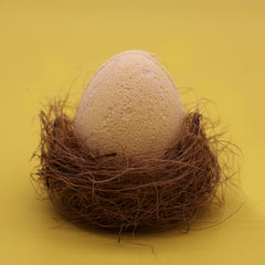 6 Bath Eggs in a Tray - Banana product image