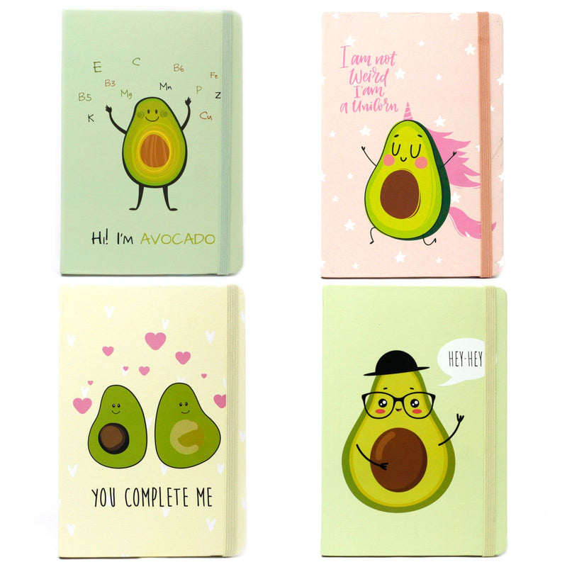 Cool A5 Notebook - Assorted Designs - Crazy Avocado product image