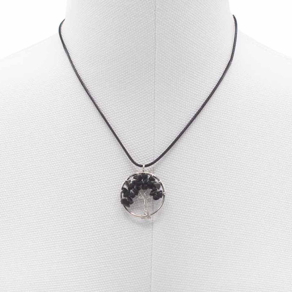 Tree of Life Pendant - Black Agate product image 5