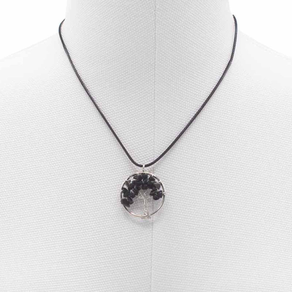 Tree of Life Pendant - Black Agate product image 5