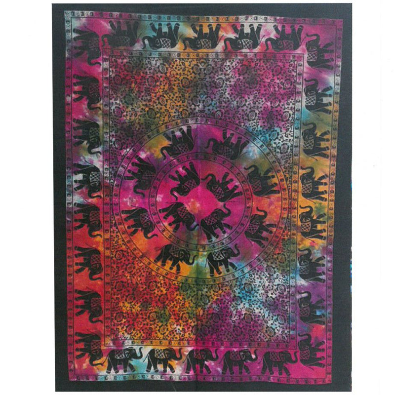 Cotton Wall Art - Elephant Mandala product image