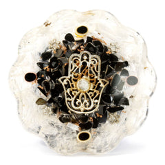 Orgonite Desk Power Packs - Hamsa with Sellonite - Med product image