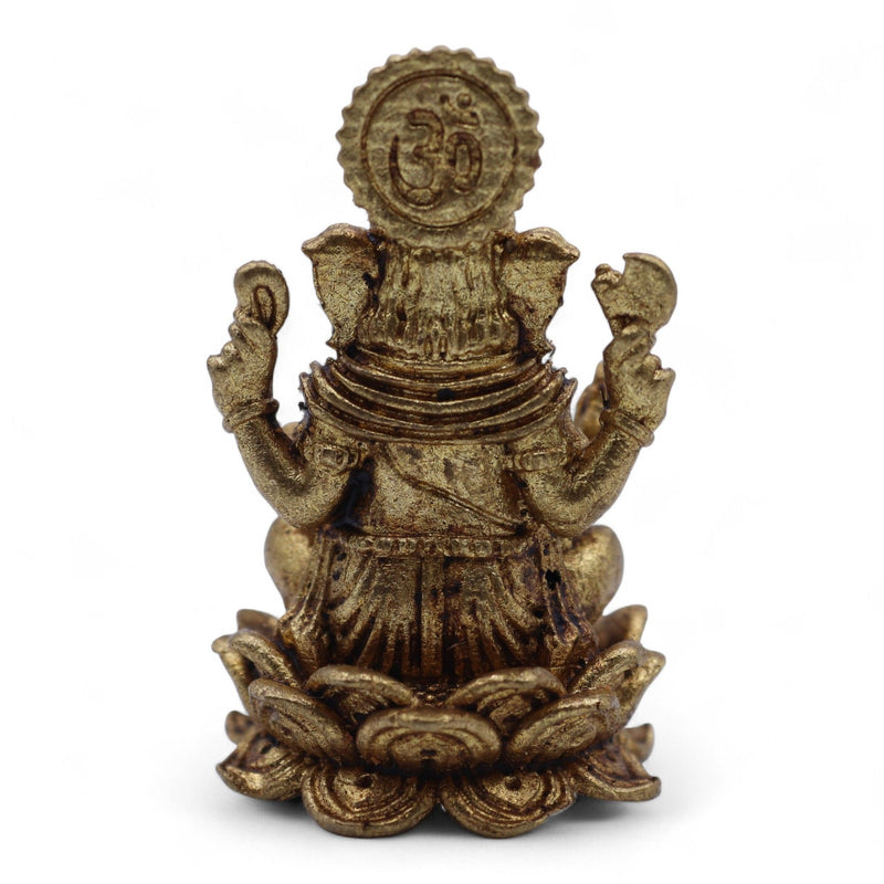 Brass Miniature Gods - Ganesha (22gms) - 37mm product image