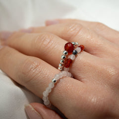 Nymph Spirit Gemstone Ring Set - Love & Flame product image 5